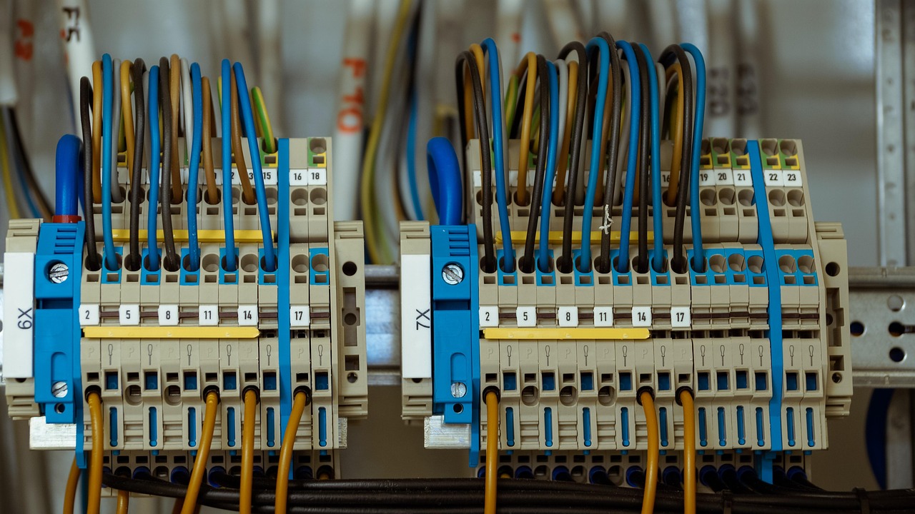 electrical wiring and network cabling